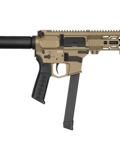 CMMG Banshee MKGS 9mm AR-15 Pistol with Coyote Tan Cerakote Finish