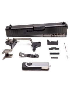 GHOST 43 3D PRINTED PARTS KIT W/FILES + RAILS