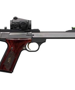 Browning Buck Mark Medallion 22 Long Rifle 5.5in Stainless Steel Pistol – 10+1 Rounds