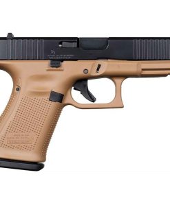 Glock 5 G19 9mm Luger 4in Black/FDE Pistol – 15+1 Rounds