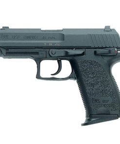 HK USP45 V1 Compact 45 Auto (ACP) 3.78in Blue Pistol – 8+1 Rounds