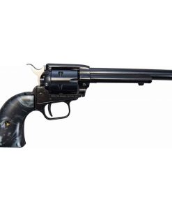 Heritage Rough Rider Black Pearl Grips 22 Long Rifle 6.5in Black Revolver – 6 Rounds