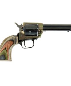 Heritage Rough Rider Small Bore Cocobolo Camo Grips 22 Long Rifle 4.75in Blued Revolver – 6 Rounds