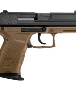 HK P2000 V3 9mm Luger 3.66in FDE Pistol – 10+1 Rounds