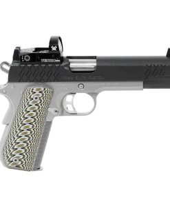 Kimber Aegis Elite Cutsom (OI) With Venom Optic 45 Auto (ACP) 5in Stainless/Black/Brown Pistol – 8+1 Rounds