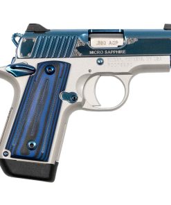 Kimber Micro Sapphire Special Edition 380 Auto (ACP) 2.75in Polished Bright Blue Pistol – 7+1 Rounds
