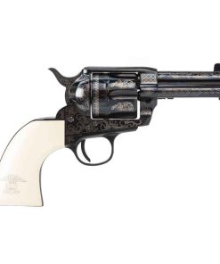 Pietta 1873 Great Western II Liberty 9mm Luger 3.5in Blued Revolver – 6 Rounds