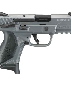 Ruger American Compact 9mm Luger 3.55in Gray Pistol – 17+1 Rounds