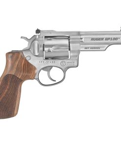 Ruger GP100 Match Champion Adjustable Sights 357 Magnum 4.2in Stainless Revolver – 6 Rounds