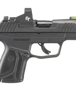 Ruger Max-9 w/ Red Dot Sight 9mm Luger 3.2in Black Oxide Pistol – 12+1 Rounds