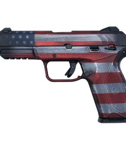 Ruger Security 9 9mm Luger 4in Battle Worn American Flag Pistol – 15+1 Rounds