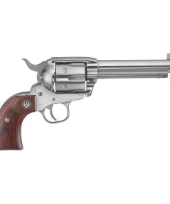 Ruger Vaquero 357 Magnum 5.5in High Gloss Stainless Revolver – 6 Rounds