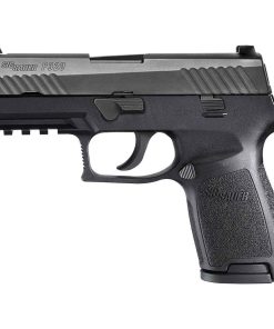 Sig Sauer P320 w/ Night Sights 9mm Luger 3.9in Black Nitron Compact Pistol – 10+1 Rounds – State Compliant
