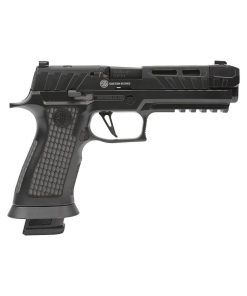 Sig Sauer P320 Spectre Comp Blackout 9mm Luger 4.6in Blackout Cerakote Pistol – 21+1 Rounds