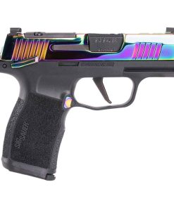 Sig Sauer P365X Rainbow 9mm Luger 3.1in Rainbow Titanium Pistol – 12+1 Rounds