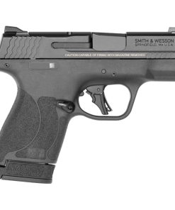 Smith & Wesson M&P 9 Shield Plus 9mm Luger 3.1in Thumb Safety Black Armornite Pistol – 13+1 Rounds