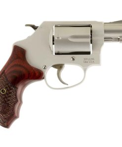 Smith & Wesson Performance Center Model 637 Enhanced Action 38 Special +P 1.875in Matte Silver Revolver – 5 Rounds