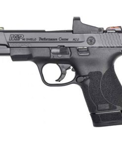 Smith & Wesson Performance Center M&P 40 Shield M2.0 Optics Ready 40 S&W 4in Black Stainless Pistol – 7+1 Rounds
