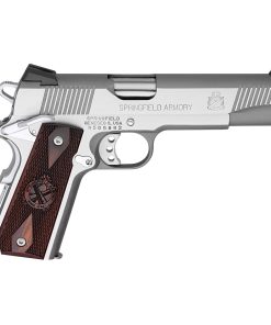 Springfield Armory 1911 Loaded 45 Auto (ACP) 5in Stainless Pistol – 7+1 Rounds – California Compliant