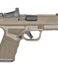 Springfield Armory Hellcat Pro w/Crimson Trace Red Dot 9mm Luger 3.7in FDE Melonite Pistol – 10+1 Rounds