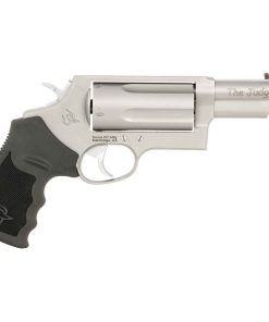 Taurus Judge T.O.R.O Optic Ready 45 (Long) Colt 3in Matte Stainless Revolver – 5 Rounds