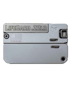 Trailblazer LifeCard 22 Long Rifle 2.5in Black Aluminum Break Action Pistol –  1 Round