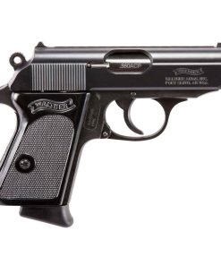 Walther PPK 380 Auto (ACP) 3.3in Black Pistol – 6+1 Rounds